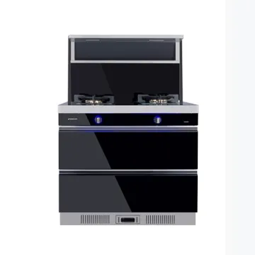 Free Standing Integrated Cooker Combine With Gas Stove
