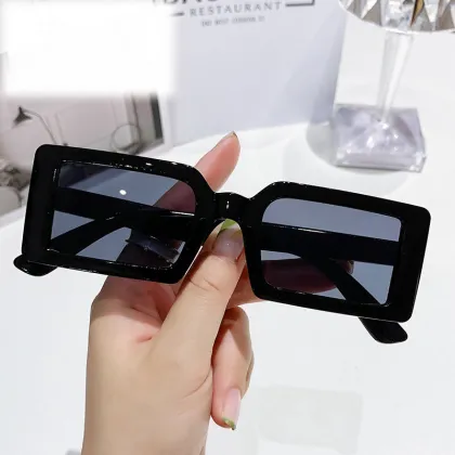 Vintage Square Sunglasses - Luxury Brand Female De Sol UV400 Rectangular Shades