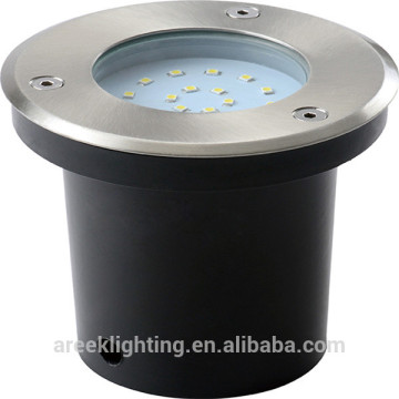 18*0.1W Round Shape 220-240V IP67 LED Die-cast aluminium body and 304 Stainless steel cover Underground Light