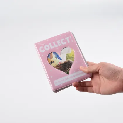 Cute Korean PVC Instax Photo Album - Kpop Photocard Holder