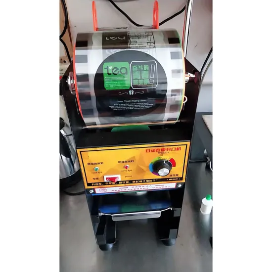 High Quality Hot Sale Manual Semi Automatic Bubble Tea Plastic Cup Sealer