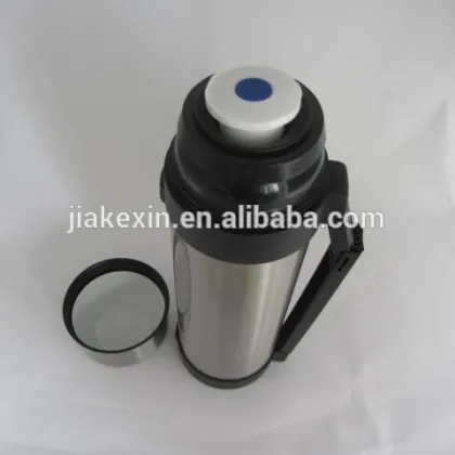 Insulated tea pot, 1.5L steel hot cold flask