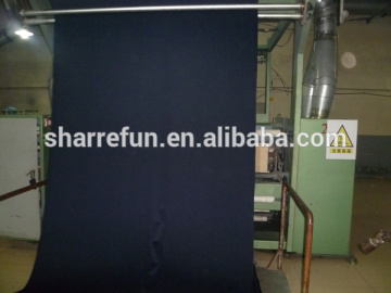 Stock supply black 100% Cashmere fabric