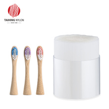 Biobased filament for wooden toothbrush