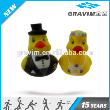 wedding couple bath ducks,customized design rubber ducks,sepcial design PVC ducks