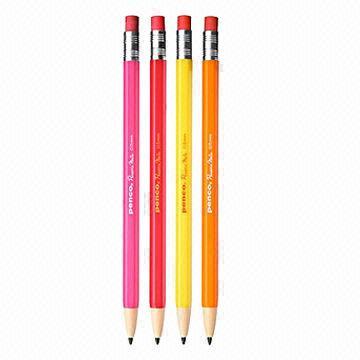 Hexagonal Pencil with Eraser Top