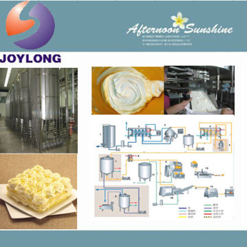 Complete automatic cream production line for slae