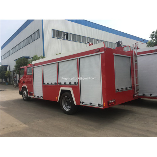 JAC seul pont combiné poudre camion de pompiers