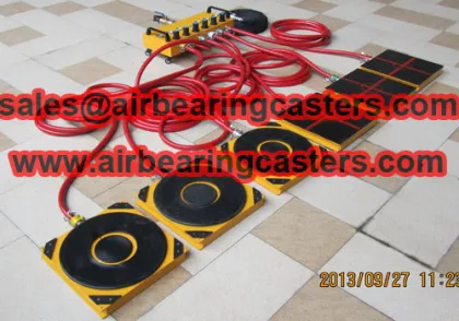 Air caster movers advantages and applications