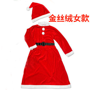 CM05 P9-2 female juvenile Christmas clothing Christmas costumes female 10-13 years show dress performance clothing Christmas clo
