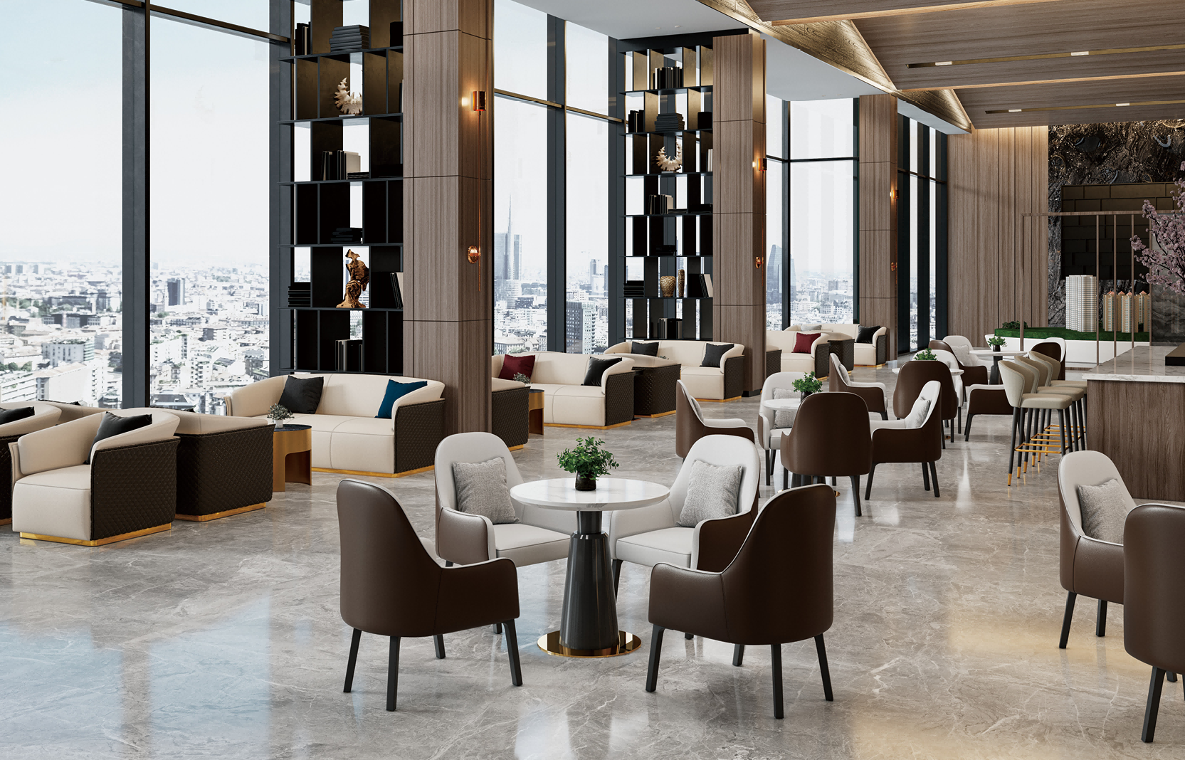 New Arrival 5 Star Luxury Commercial Restaurant Furniture Dining Tables and Chairs Set for Hotel Cafes Restaurants