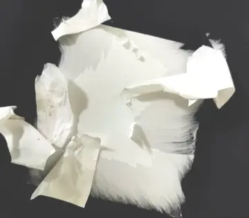 PP fragile paper egg shell label material