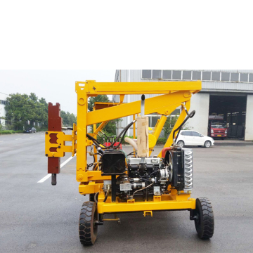 2024 Hot Sale Mini Hydraulic Press Pile Driver