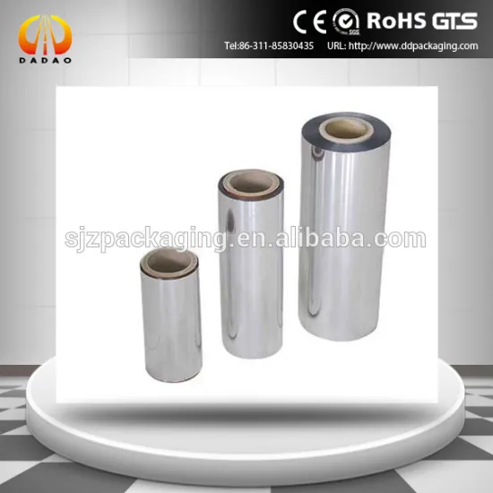 12 micron metallized polyester film
