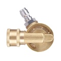 Pivoting Coupler for Pressure Washer Nozzle