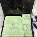 design hot-selling high quality jacquard towel set