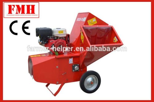 FHM 6 inch electric Honda GX390 industrial engine wood chipper