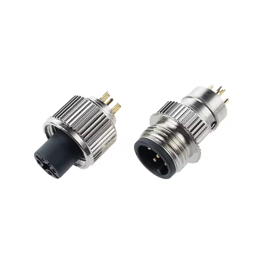 IP68 Waterproof M12 Circular Aviation Plug Connector
