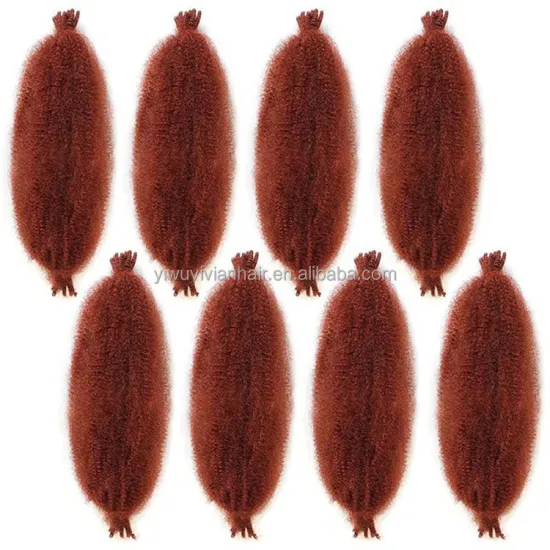 Springy Afro Twist Hair Extensions: 16 Inch & 24 Inch Kinky Marley Crochet Braids for Black Women