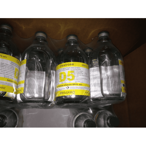 دكستروز 5% حقن زجاجي في الوريد