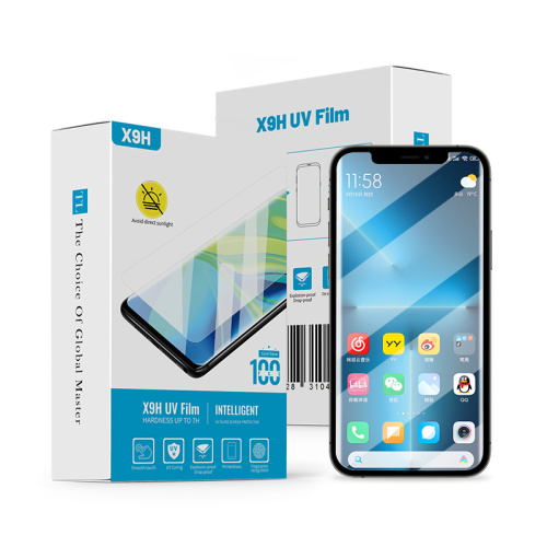 Hidrogel penyembuhan diri uv gelas gelas tempered