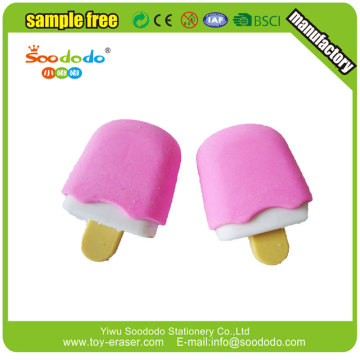 smell 3d ice cream erasers