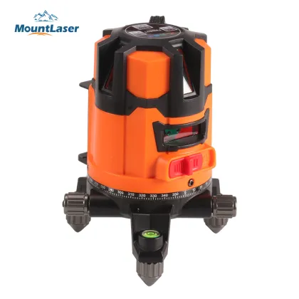 Mountable Laser Green Beam & Red Point Line Levels: Precision Measuring Tools