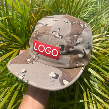 Customized Soft Unstructured Quick Drying Camp Cap with Embroidery Logo