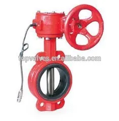 Signal Butterfly Valve for Fire Prevention and control