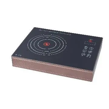 far infrared cookware with crystal panel