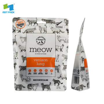 Bio stand up petfood packaging biodegradable pouches