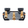 Smart digital manifold na may Bluetooth at 2-way valve block testo550s testo 550s manifold gauge