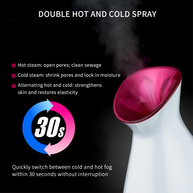 Professional Vapozone Deeply Cleanses Nano Facial Steamer