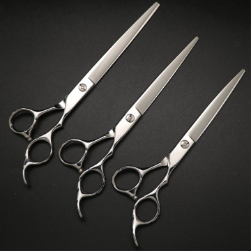 High-end 7 Inch Japanese 440C Steel Pet Grooming Scissors
