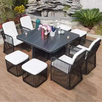 Modern Outdoor Patio Table and Chairs Set: Ideal Furniture for Al fresco Dining