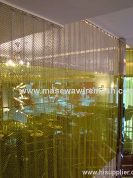 Metal Wire Mesh As Curtains 