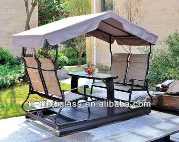 4 seats swing chair