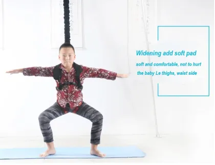 40KG Child Bungee Cord Rope Resistance Belt Bungee Fitness Dance Set