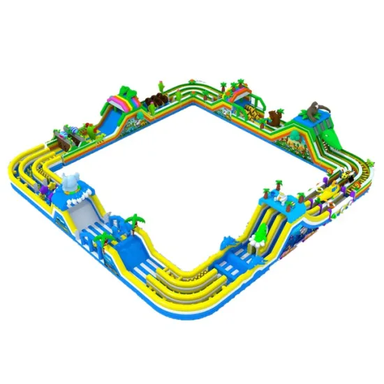 Inflatable Obstacle Course: 5K Adults Fun City Playground Equipment for Sale