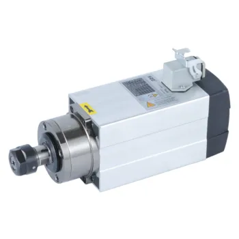 HQD Brand 1.5KW Air Cooling Spindle Motor for CNC Router - 5.6A, 220V