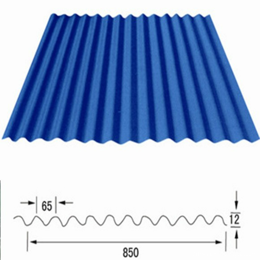 Easy to Install Pre-painted Corrugated Roof Steel Tile