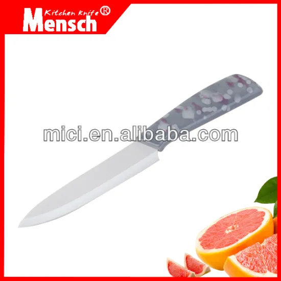 New product 5 inch kitchen ceramic knife set with ceramic handle