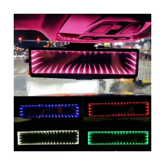 Customizable Car LED Accessories: Factory Flow's Neon Galaxy LED Clips & Rear View Mirror Lights