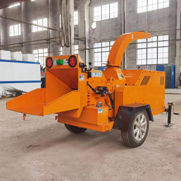 CE Certified Diesel Engine Wood Chipper - Free Shipping & Cheapest Forestry Machinery