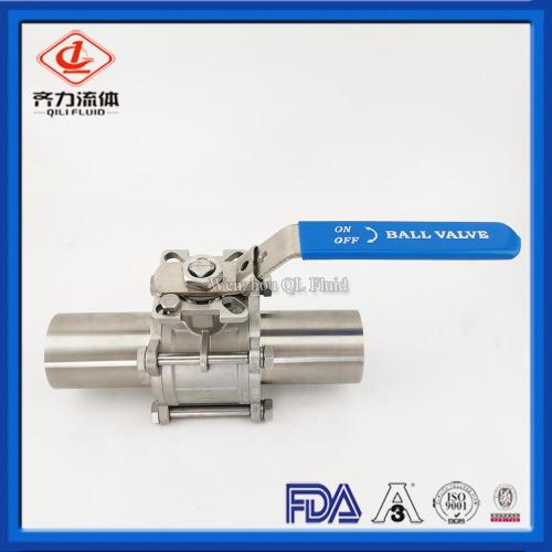 CF3M CF8M Two Way Weld Ball Valve