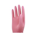 Silicon Reusable Waterproof Flocked Lined Latex Rubber Household Gloves For Washing Cleaning