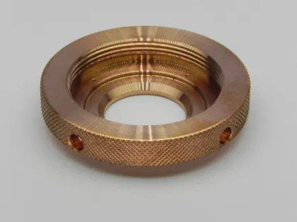 Cutting machine lock nut accessories