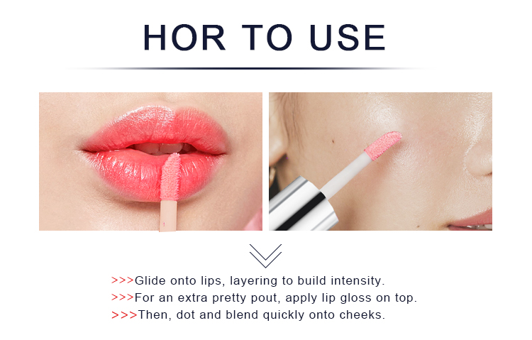 OEM Tint Lip Water Tint Private Label Lip and cheek tint private label