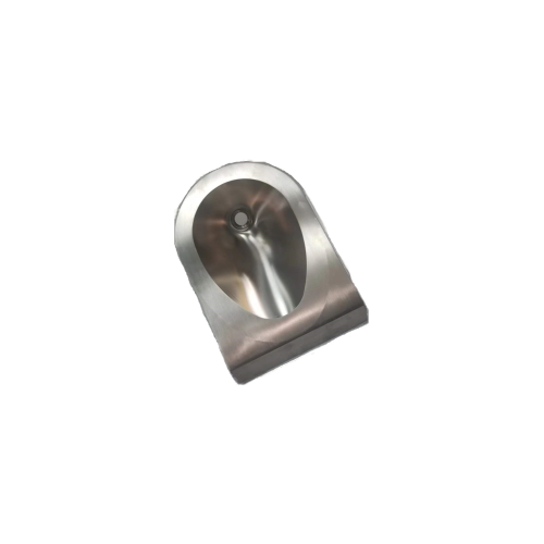 Männliches Edelstahl -Urinal