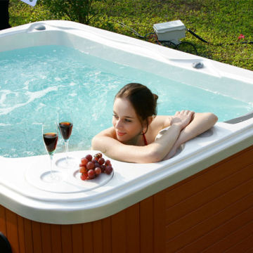 2015 2 persons new design acrylic hot tub